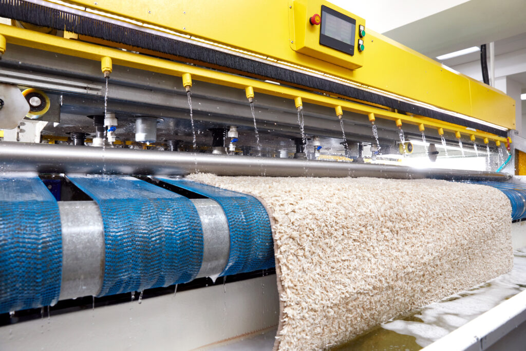 Pranie dywanów Piła - pranie właściwe